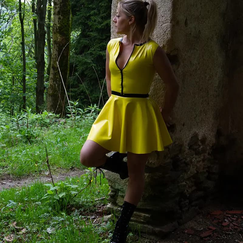 Latexkleid „Kill Bill“
