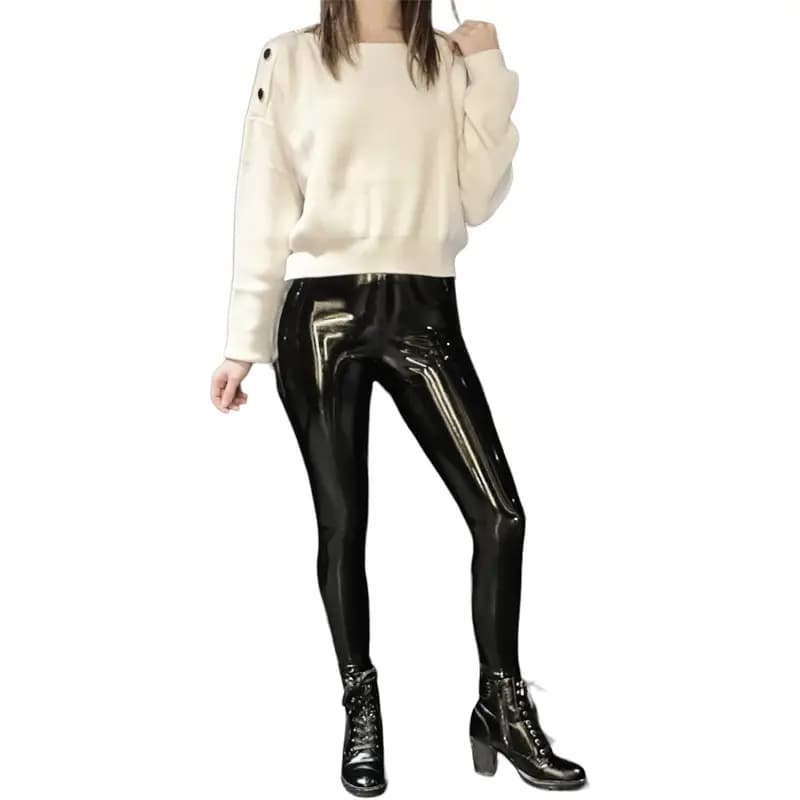 Latex-Leggings von Kinkyx